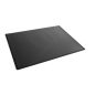 Könyöklő PP 530x400mm áttetsző fedlap (7222-01) fekete