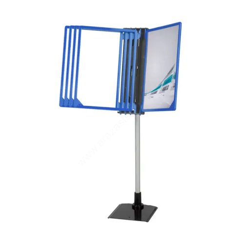 Kasszainfó 5xA4 KÉK INFOSIGN keret + PVC