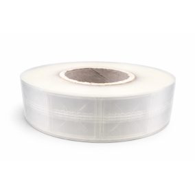 DÉZSMAZÁRÓ 22x25mm PPclear címke (2.000db/40)