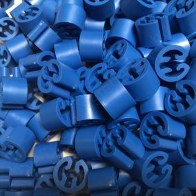 Méretjelző vállfára - nyomatlan KÉK