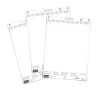 Polccímke 100x38mm (12db/ív) (1022-02)