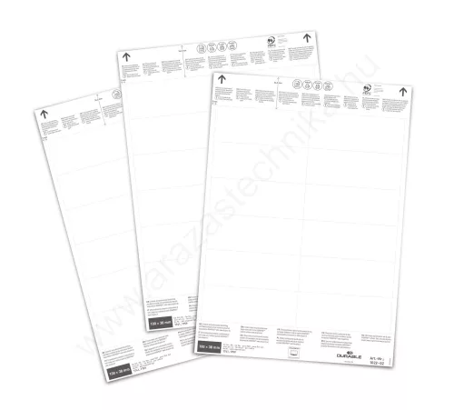 Polccímke 100x38mm (12db/ív) (1022)