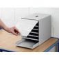 IDEALBOX PLUS 7 fiókos iratrendező (1712001050) - szürke