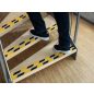 Csúszásgátló szalag DURALINE® GRIP 25mm SÁRGA/FEKETE (1081-130)