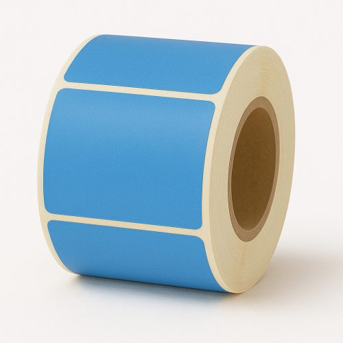 90x100mm TT címke - kék (1000db/40)