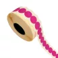 12mm körcímke PINK jelölőpont (1.400db/tekercs)
