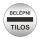 Piktogram - BELÉPNI TILOS - 83mm kör szálcsiszolt ezüst tábla
