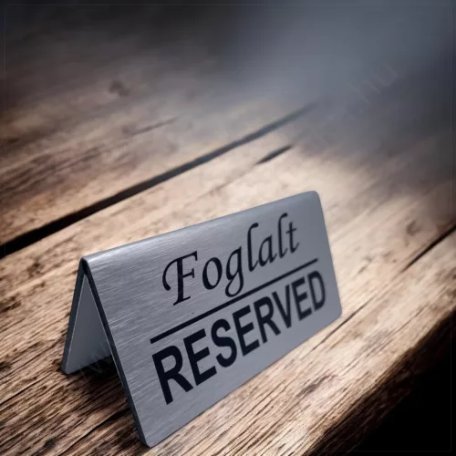 RESERVED - FOGLALT asztaltábla10X5cm