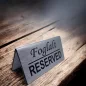 RESERVED - FOGLALT asztaltábla10X5cm