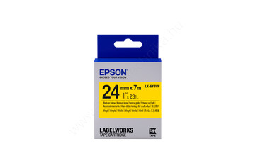 Epson LabelWorks LK-6YBVN 24mm sárga-fekete