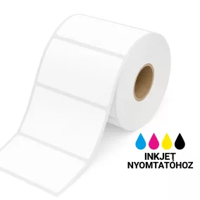 80x40mm INKJET PP Gloss White címke (2.000db/40)