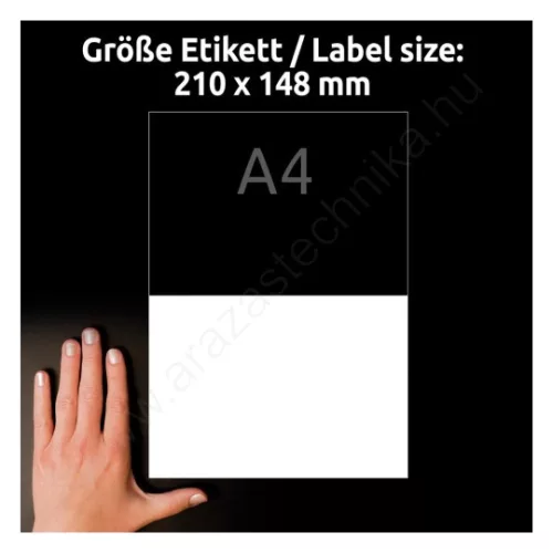 L9002-10 Avery kirakat matricák  210x148mm 10 lap