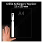   T3008-10 Avery átfűzhető kertészeti címke, fólia, 140µ  250x25mm