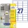 L7874-20 Avery szuper öntapadó címke - fehér 63,5x29,6mm