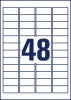 L7873-20 Avery szuper öntapadó címke - fehér 45,7x21,2mm