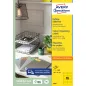 3455 Avery univerzális címke - sárga 105x37mm