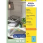 3471 Avery univerzális címke - kék 210x297mm