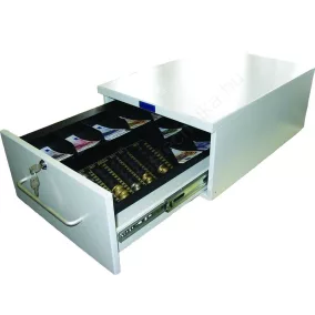   Kasszafiók PF-2K nagyméretű 410x602x230mm pult alá szerelhető