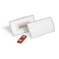 CLICK FOLD mágneses névkitűző 54x90mm (8260-19) 10db/cs - elfordulásmentes