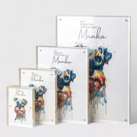 Poster frames - 130x180mm mágneses AKRIL laptartó