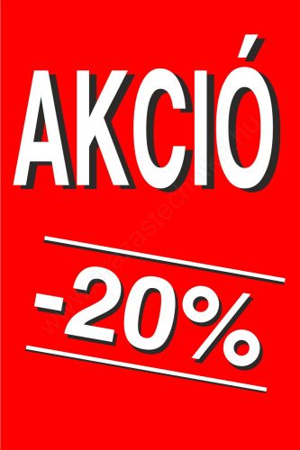 TÁBLA A4 AKCIÓ -20% (2 oldalas)