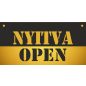 NYITVA-ZÁRVA OPEN-CLOSED tábla 200x100mm (arany-fekete)