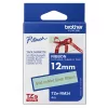 Brother P-touch 12mm ZÖLD-ARANY TZe-RM34 selyem szalag