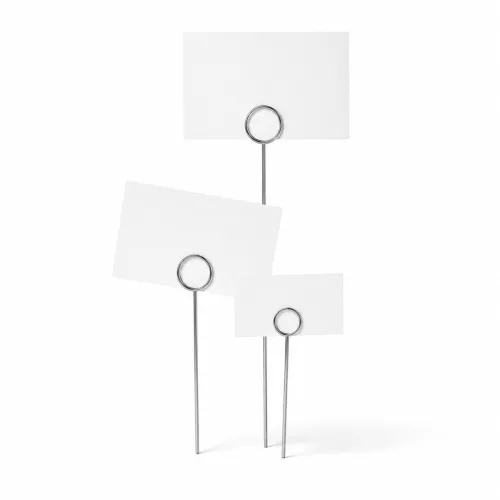 TÜSKE - (38cm) INOX árcímke tartó