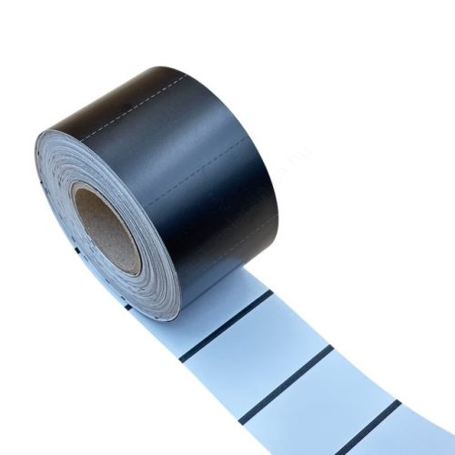 Polccímke 55x38mm TT (1.000db/tek) -  FEKETE, markel vezérlőjel