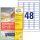 L4736REV-65 Avery univerzális visszaszedhető címke 45,7 x 21,2 mm 50+15 lap promo