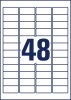 L4736REV-65 Avery univerzális visszaszedhető címke 45,7 x 21,2 mm 50+15 lap promo
