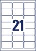 L6023REV-25 Avery univerzális visszaszedhető címke 63,5 x 38,1 mm