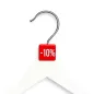 Méretjelző vállfára PIROS - 10%