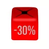 Méretjelző vállfára PIROS - 30%