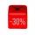 Méretjelző vállfára PIROS - 30%