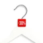 Méretjelző vállfára PIROS - 30%
