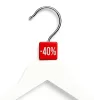 Méretjelző vállfára PIROS - 40%