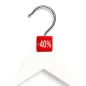 Méretjelző vállfára PIROS - 40%