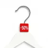 Méretjelző vállfára PIROS - 50%