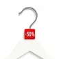 Méretjelző vállfára PIROS - 50%