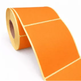   101,6x152,4mm TT papír címke NARANCS tónus (400db/40) + RITZ