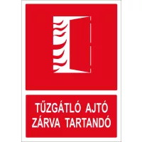 Tűzvédelmi matricák