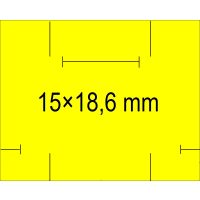 15×18,6mm árazócímke