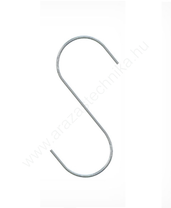 Image of Függesztő "S" alakú kampó 20 mm csőre